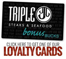 Triple J Steakhouse Loyalty Card